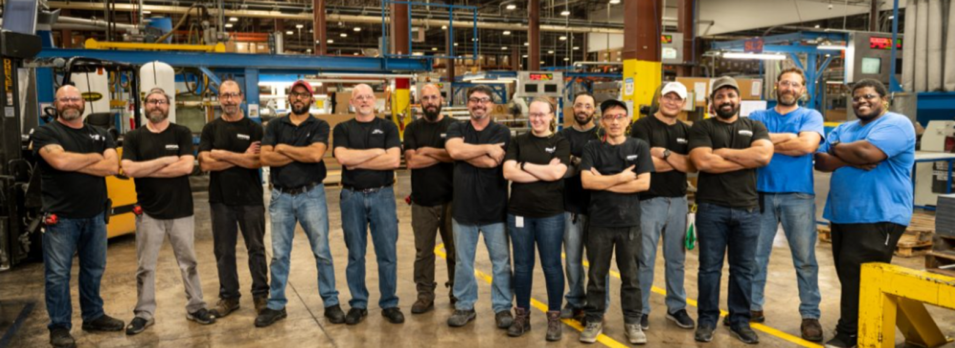team of technicians